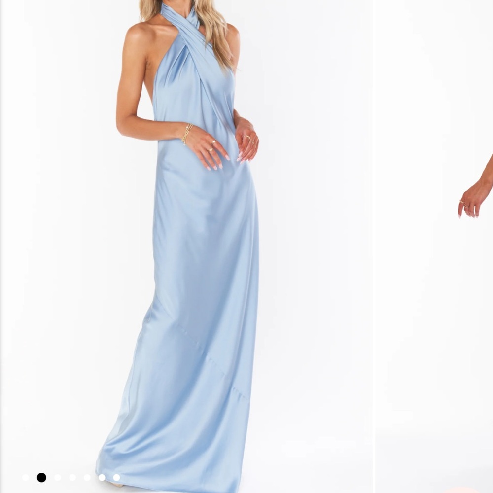 Show Me Your Mumu Jasmine Halter Maxi Dress